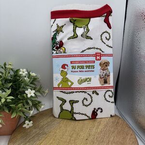 Pj For Pets The Grinch Holiday Family Pajamas Size M  Christmas Party Fun NEW